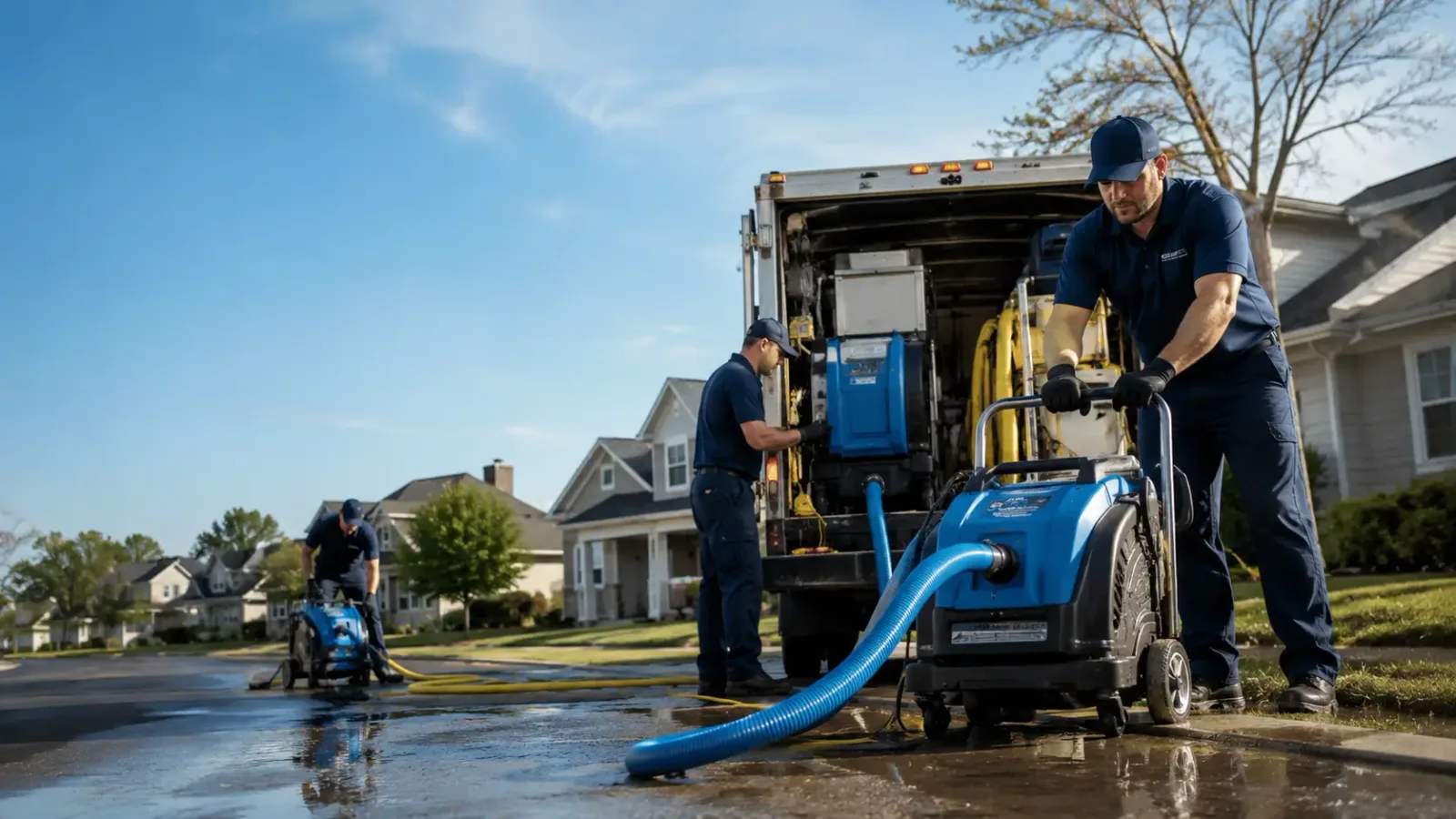 Flood Damage Cleanup in Long Pond, PA